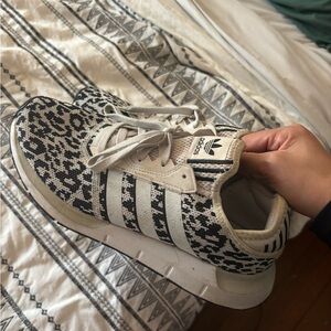 Adidas leopard sneakers